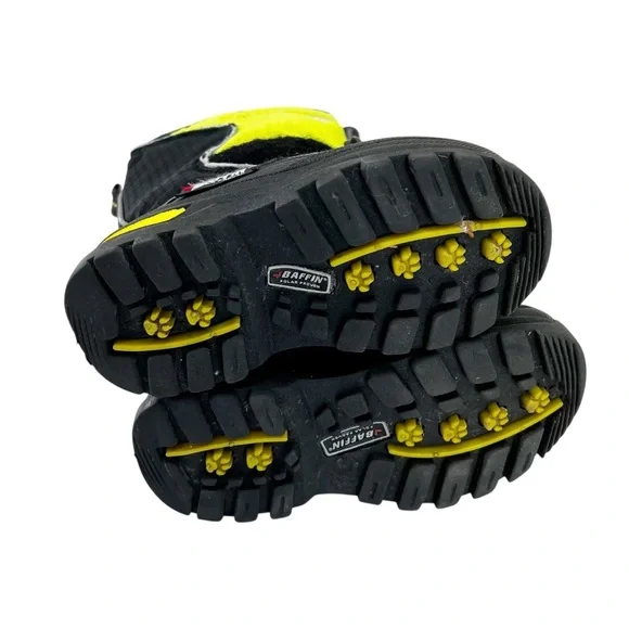 Baffin Kids Black and Yellow Winter Boots - Picture 5 of 10